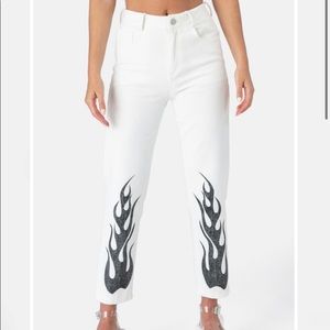 Adika Flame Mom Jeans - S